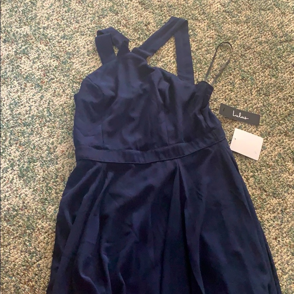 lulus cross front dress